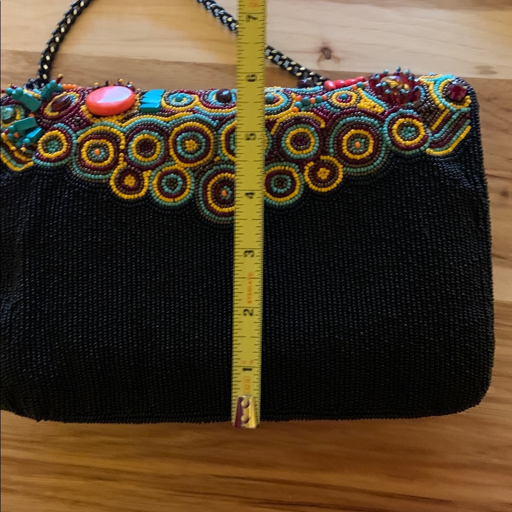 Mary Frances Vibrant Beaded Clutch - Picture 11 of 12